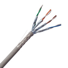 Cat7 SSTP cable blindado con cobre estañado y chaqueta LSZH